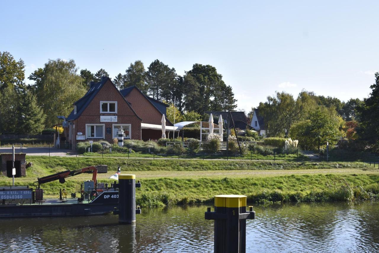 Pension Zur Schleuse Garni Am Elbe Luebeck - Kanal In Witzeeze Eksteriør billede