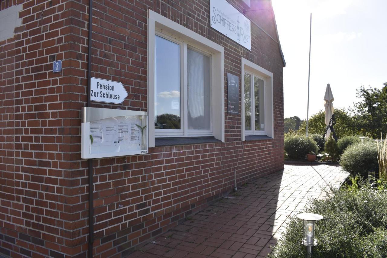 Pension Zur Schleuse Garni Am Elbe Luebeck - Kanal In Witzeeze Eksteriør billede